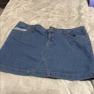 Denim Blue Skirt
